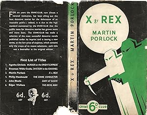 X v REX **DUST- JACKETED PAPERBACK**