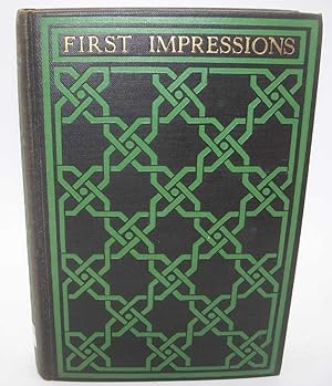 Image du vendeur pour First Impressions: Essays on Poetry, Criticism and Prosody mis en vente par Easy Chair Books