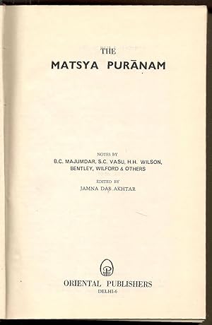 Matsya Puranam