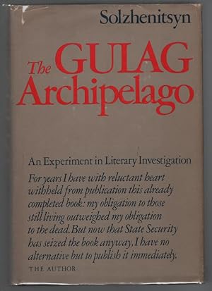 The Gulag Archipelago, 1918-1956: An Experiment in Literary Investigation, Parts I and II