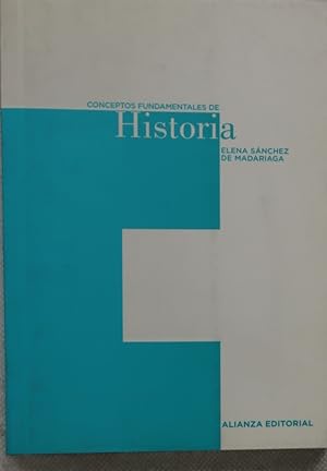 Imagen del vendedor de Conceptos fundamentales de historia a la venta por Librera Alonso Quijano