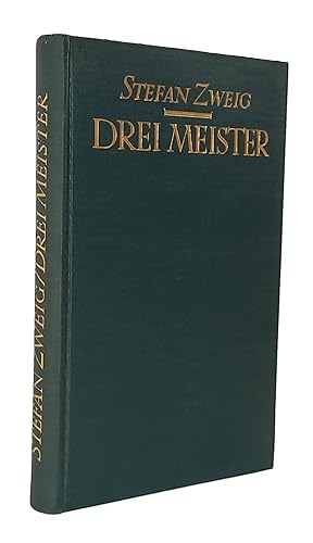 Bild des Verkufers fr Drei Meister : Balzac, Dickens, Dostojewski. [Die Baumeister der Welt] / [Zweig] ; [1] zum Verkauf von Schrmann und Kiewning GbR