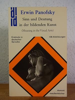 Bild des Verkufers fr Sinn und Deutung in der bildenden Kunst (Meaning in the Visual Arts) zum Verkauf von Antiquariat Weber
