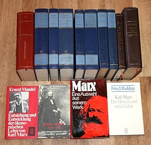14 Bücher - MARX, ENGELS, LENIN, STALIN - Kommunismus, Sozialismus, Marxismus - Sammlung.