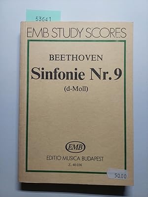 Sinfonie Nr. 9 (d-Moll) op. 125 Ludwig van Beethoven ; hrsg. [u. Vorw.] von Darvas Gábor / EMB st...