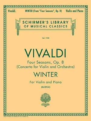 Bild des Verkufers fr Winter For Violin and Piano zum Verkauf von GreatBookPrices