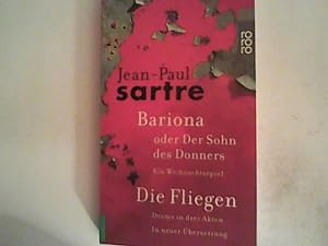 Seller image for Bariona oder Der Sohn des Donners / Die Fliegen: Ein Weihnachtsspiel / Drama in drei Akten for sale by ANTIQUARIAT FRDEBUCH Inh.Michael Simon