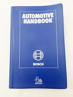 Image du vendeur pour Automotive Handbook, Flexibound 1997 by Robert Bosch mis en vente par Miki Store