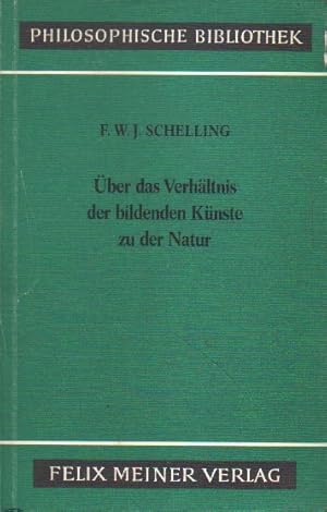 Bild des Verkufers fr ber das Verhltnis der bildenden Knste zu der Natur. zum Verkauf von Versandantiquariat Boller