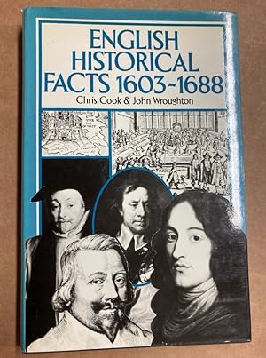 Seller image for English Historical Facts 1603-1688. for sale by Plurabelle Books Ltd