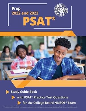 Bild des Verkufers fr PSAT Prep 2022 and 2023: Study Guide Book with PSAT Practice Test Questions for the College Board NMSQT Exam: [2nd Edition] zum Verkauf von moluna