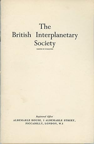 THE BRITISH INTERPLANETARY SOCIETY