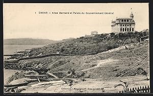 Ansichtskarte Dakar, Anse Bernard et Palais du Gouvernement Général