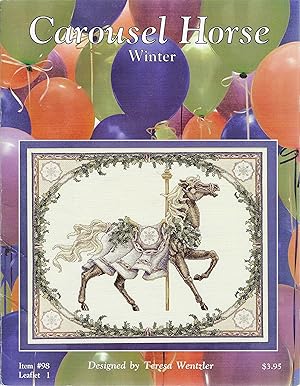 Carousel Horse : Winter (Cross Stitch Leaflet 1 #98)