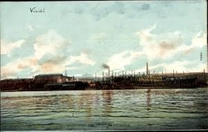 Ansichtskarte / Postkarte Newcastle upon Tyne England, Schiffswerft