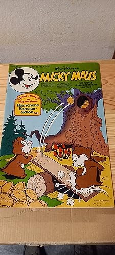 Micky Maus. Jahrgang 1980. Heft Nr. 30 mit Beilage Hörnchens Hamster-Aktion Teil 1