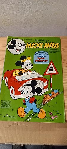 Micky Maus. Jahrgang 1980. Heft Nr. 13 mit Beilage Spiel-Automat