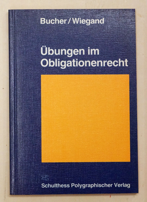 Imagen del vendedor de bungen im Obligationenrecht: Fallsammlung mit Lsungsvorschlgen. a la venta por antiquariat peter petrej - Bibliopolium AG