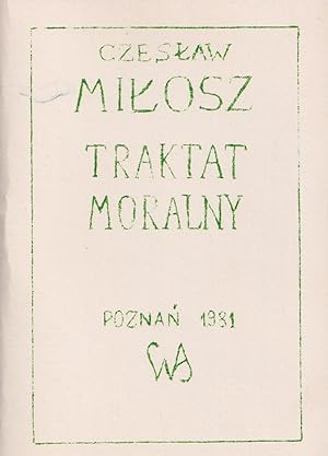 Bild des Verkäufers für [POLISH SAMIZDAT] Traktat moralny [A moral treatise] zum Verkauf von Penka Rare Books and Archives, ILAB