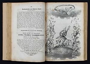 [REVOLUTIONARY CARNIVAL JOURNAL   JUDAICA] Narrhalla: Carnevalszeitung fu r die Saison 1841 [A ca...