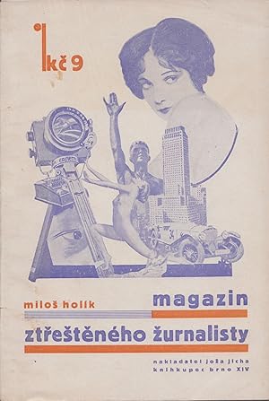 [CZECH AVANT-GARDE   PHOTO-MONTAGE] Magazin ztr e te ného  urnalisty [The magazine of a lunatic j...