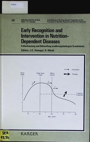 Imagen del vendedor de Early recognition and intervention in nutrition dependent diseases. a la venta por Antiquariat Bookfarm