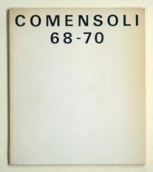Imagen del vendedor de Comensoli 68-70. a la venta por antiquariat peter petrej - Bibliopolium AG
