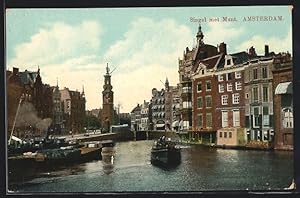 Ansichtskarte Amsterdam, Singel met Munt