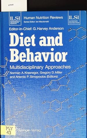 Imagen del vendedor de Diet and behavior. a la venta por Antiquariat Bookfarm