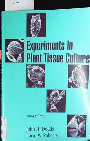 Seller image for Experiments in plant tissue culture. for sale by Antiquariat Bookfarm