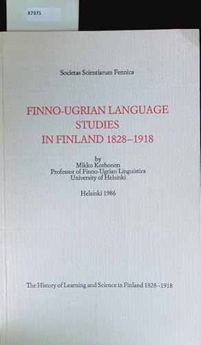 Bild des Verkufers fr Finno-Ugrian language studies in Finland. zum Verkauf von Antiquariat Bookfarm