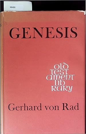 Imagen del vendedor de Genesis. A Commentary. Old Testament Library a la venta por Antiquariat Bookfarm