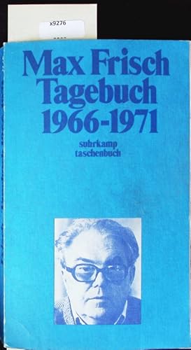 Imagen del vendedor de Tagebuch. 1966 - 1971. a la venta por Antiquariat Bookfarm
