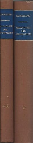 Bild des Verkufers fr Philosophie der Offenbarung. Erster und Zweiter Band. Unvernderter reprografischer Nachdruck der aus dem handschriftlichen Nachla herausgegebenen Ausgabe von 1858. zum Verkauf von Lewitz Antiquariat
