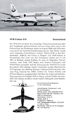 Bild des Verkufers fr Die Zivilflugzeuge der Welt, Flugzeuge - Technik - Fluggesellschaften zum Verkauf von Antiquariat Lindbergh