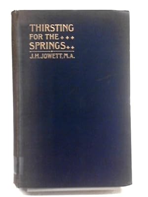 Bild des Verkufers fr Thirsting for the Springs: Twenty-Six Weeknight Meditations zum Verkauf von World of Rare Books