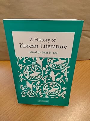 Immagine del venditore per A History of Korean Literature venduto da Chapter Two (Chesham)