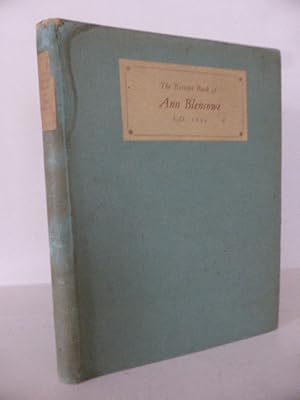 The Receipt Book of Mrs. Ann Blencowe A.D. 1694