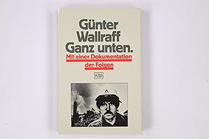 Bild des Verkufers fr GANZ UNTEN. zum Verkauf von HPI, Inhaber Uwe Hammermller