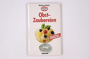 Bild des Verkufers fr OBST-ZAUBEREIEN MIT FARBIGEN ABBILDUNGEN. zum Verkauf von HPI, Inhaber Uwe Hammermller