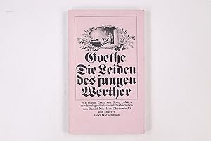 Seller image for DIE LEIDEN DES JUNGEN WERTHER. for sale by HPI, Inhaber Uwe Hammermller