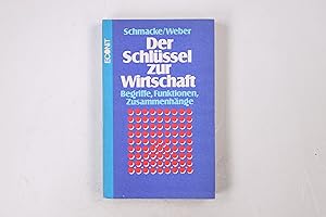 Seller image for DER SCHLSSEL ZUR WIRTSCHAFT. BEGRIFFE, FUNKTIONEN, ZUSAMMENHNGE. for sale by HPI, Inhaber Uwe Hammermller
