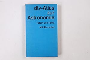 Bild des Verkufers fr DTV-ATLAS ZUR ASTRONOMIE. Taf. u. Texte; mit Sternatlas zum Verkauf von HPI, Inhaber Uwe Hammermller