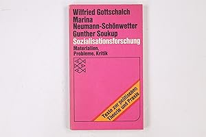 Seller image for SOZIALISATIONSFORSCHUNG. Materialien, Probleme, Kritik for sale by HPI, Inhaber Uwe Hammermller