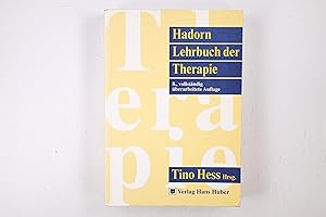 Seller image for LEHRBUCH DER THERAPIE. for sale by HPI, Inhaber Uwe Hammermller