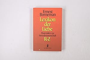 Seller image for LEXIKON DER LIEBE. for sale by HPI, Inhaber Uwe Hammermller