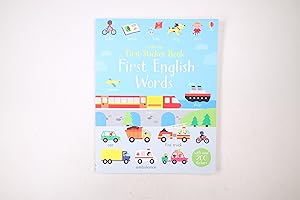 FIRST STICKER BOOK FIRST ENGLISH WORDS.