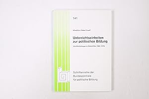 Bild des Verkufers fr UNTERRICHTSEINHEITEN ZUR POLITISCHEN BILDUNG. (Verffentlichungen in Zeitschriften 1960 - 1976) zum Verkauf von HPI, Inhaber Uwe Hammermller