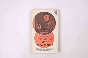 Seller image for PHILOSOPHIE DER RENAISSANCE. for sale by HPI, Inhaber Uwe Hammermller