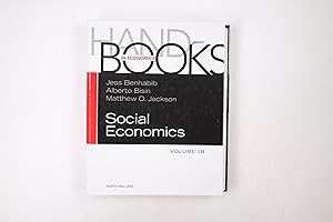 Seller image for HANDBOOK OF SOCIAL ECONOMICS VOLUME 1B HANDBOOKS IN ECONOMICS, VOLUME 1B. for sale by HPI, Inhaber Uwe Hammermller